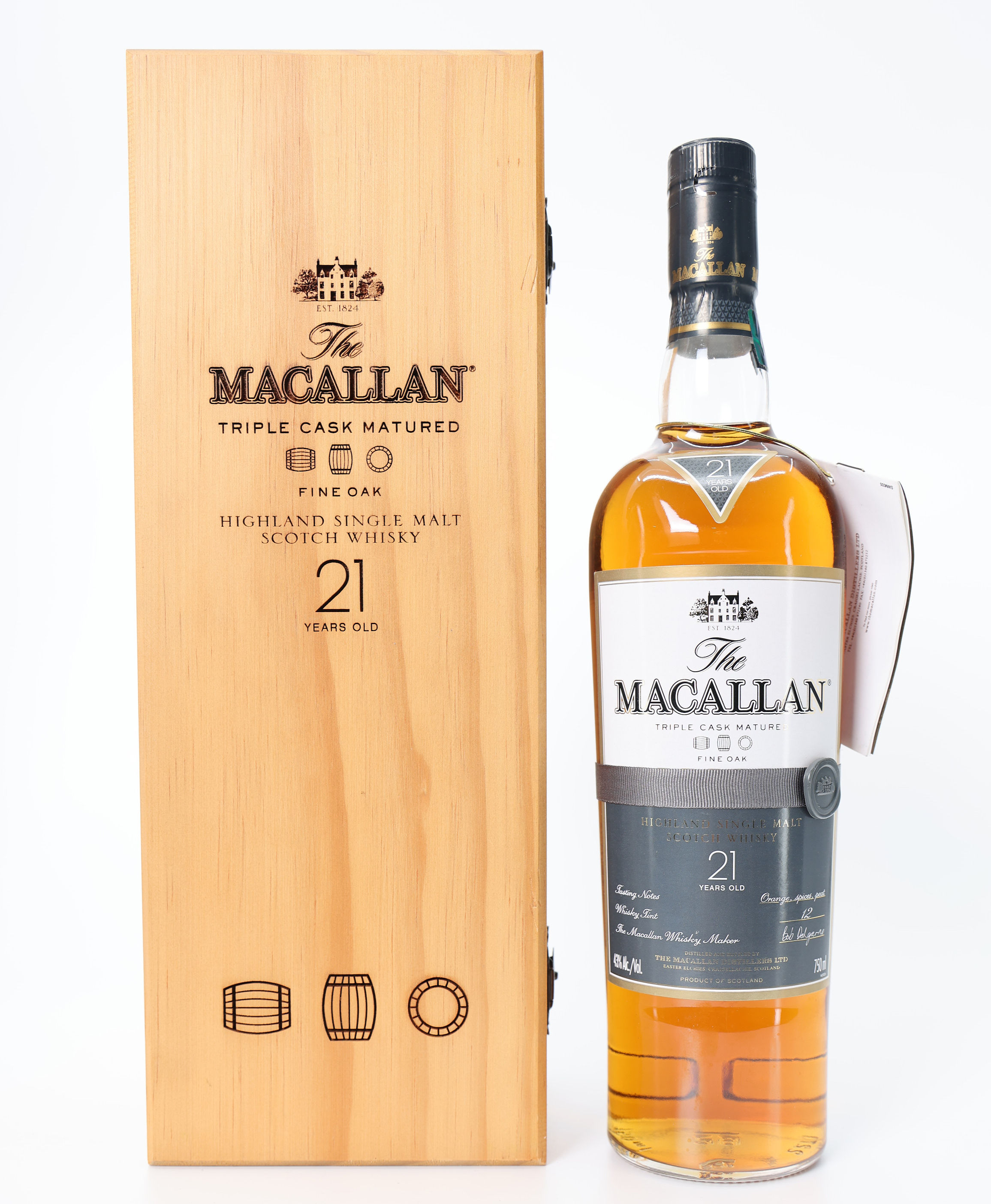 The Macallan 21yr Fine Oak Single Malt Scotch Whisky | Whiskey Source